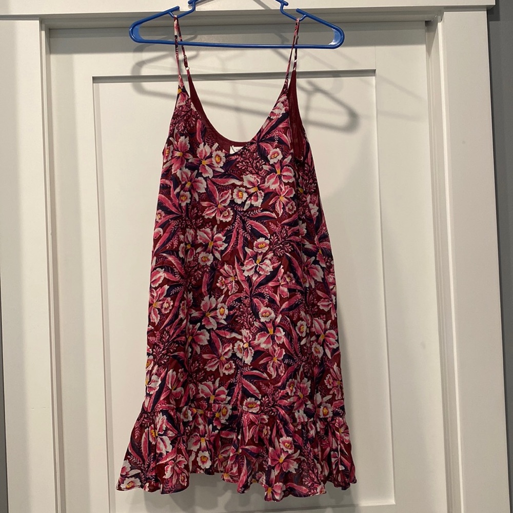 & other stories ruffle hem dress